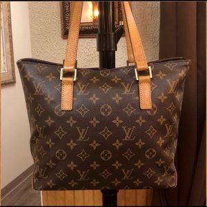 Authentic Louis Vuitton Cabas Piano